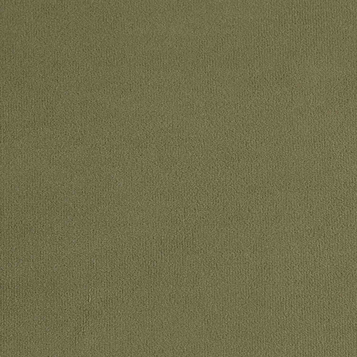 Brigette 3-Seater Olive Green Velvet Sofa with Antique Brass Castor Legs