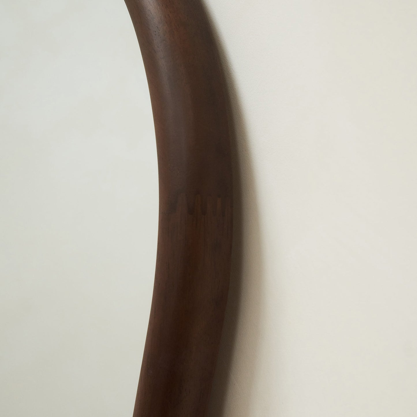 Aaliyah - Extra Large Full Length Dark Wood Irregular Mirror 180cm x 110cm