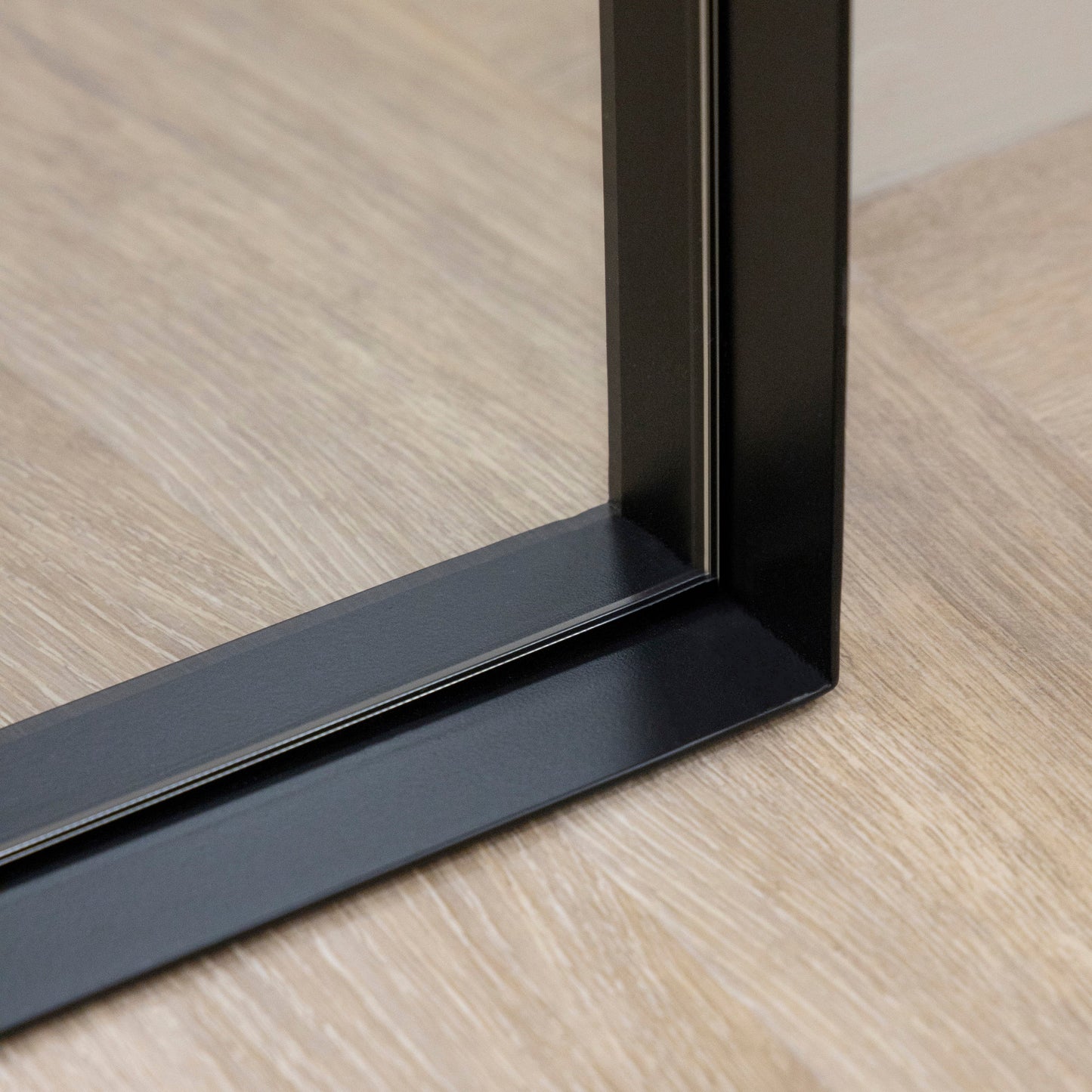 Arcus - Full Length Arched Black Extra Large Metal Mirror 200cm x 90cm