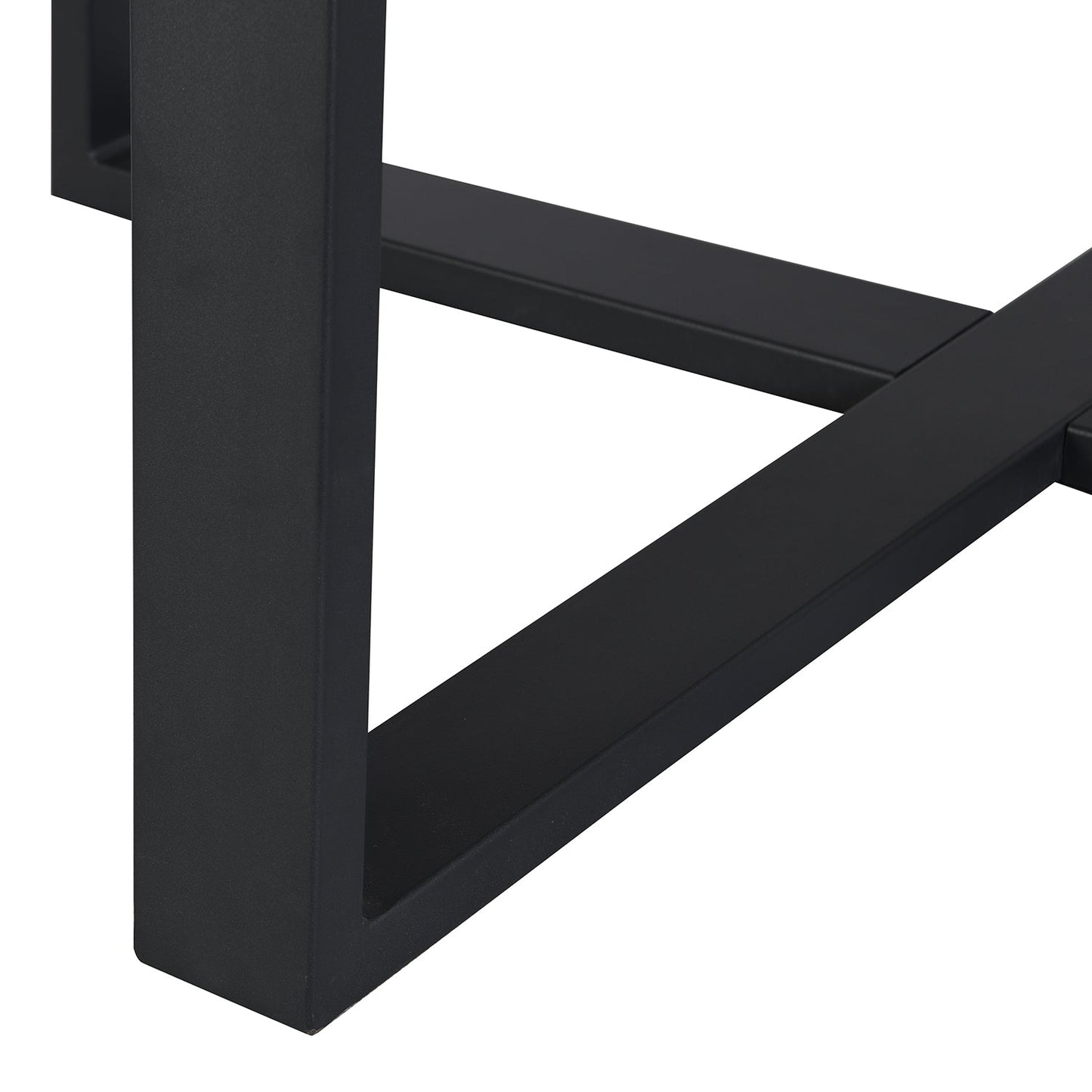 BERN Extending Round Dining Table with Metal Legs, Oak