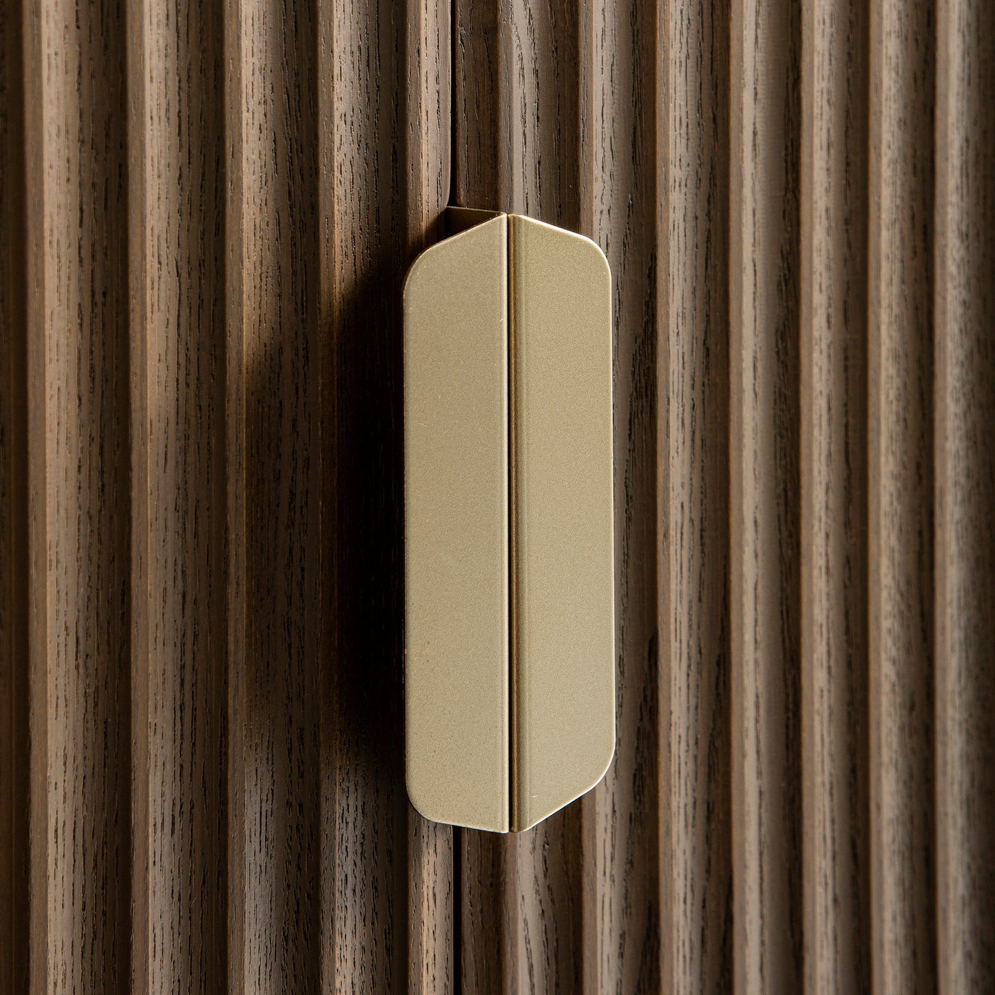 Richmond Ridged Large Sideboard, Dark Ash