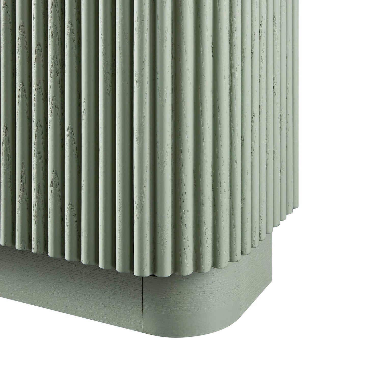 Maru 3-Door Shoe Storage Cabinet, Sage Green