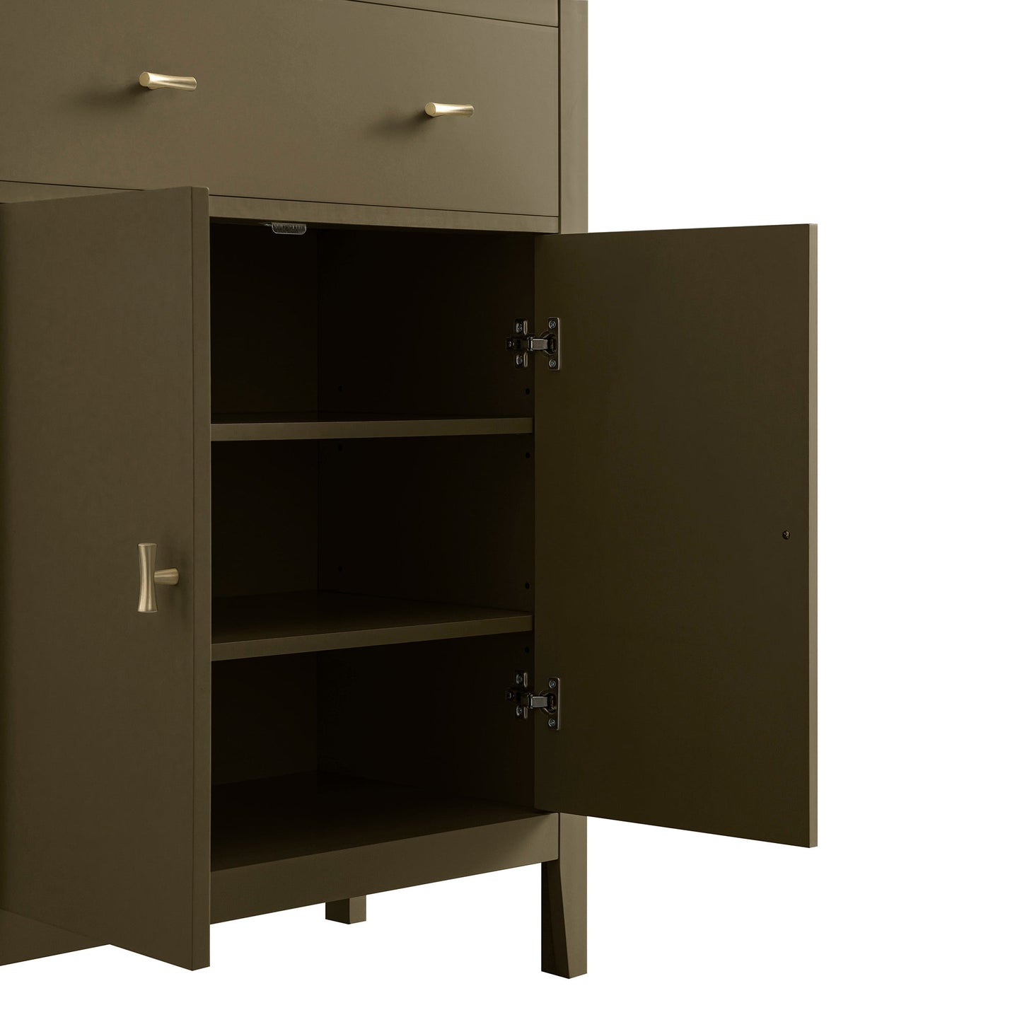 Oakham Small Sideboard with Drawer, Olive Grove