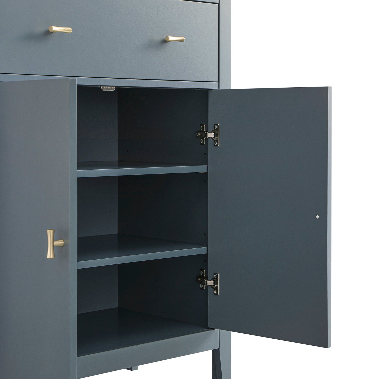 Oakham Small Sideboard with Drawer, Stormy Blue