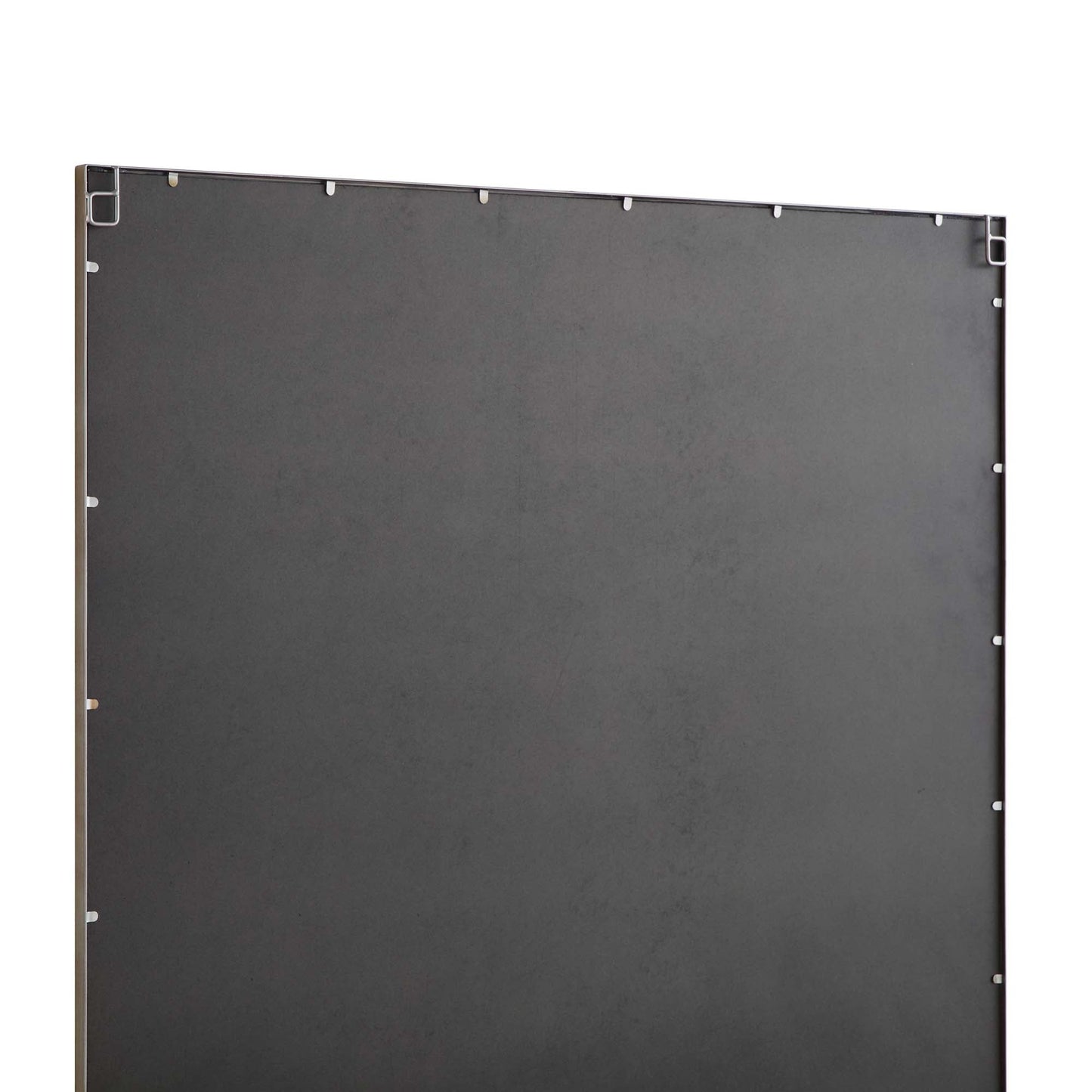 Herbert Industrial Metal Window Mirror 120 x 120 cm, Antique Silver Effect