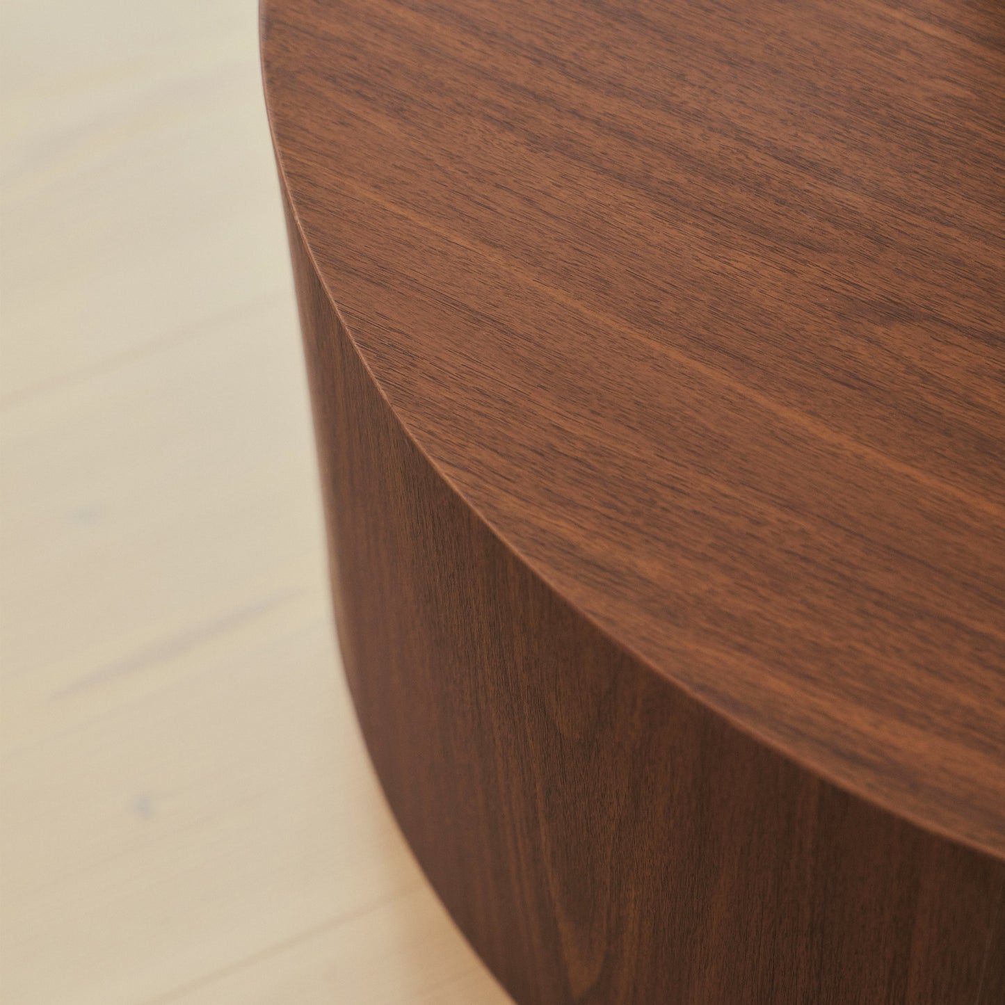 Luciana - Dark Wood Round Coffee Table