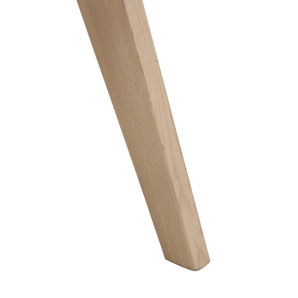 Jeanne Natural Colour Cane Rattan Solid Beech Wood Dining Chair