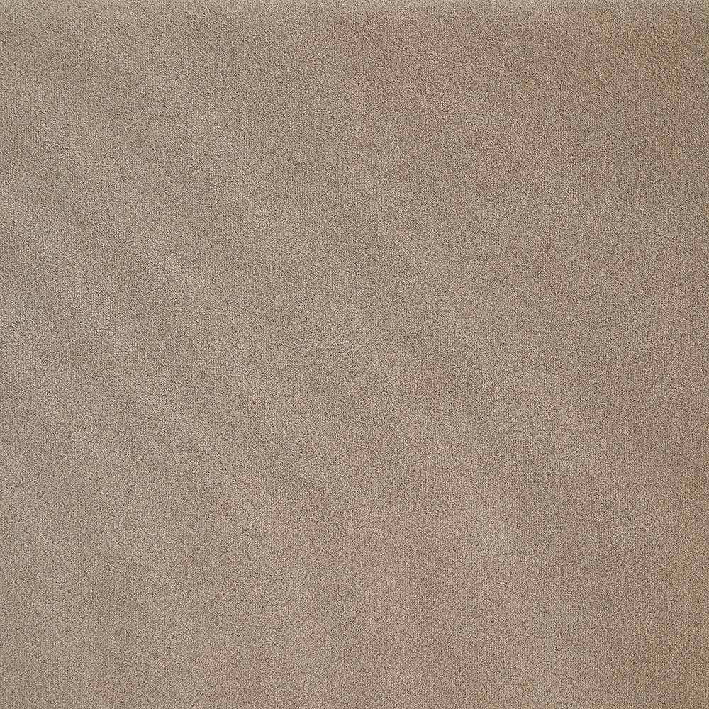 Galerie Taupe Velvet Pillar Upholstered Bed