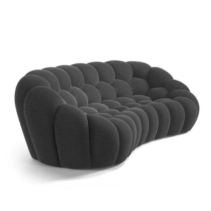Compressed Black Bubble Sofa by Lumo – High-Quality Design