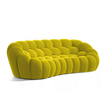 Compressed Bubble Sofa by Lumo - Vibrant Yellow