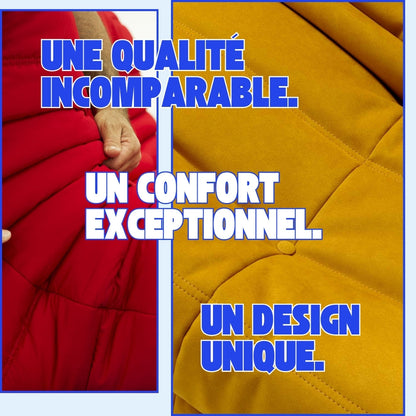 Togo Compressed Blue Canapé by Koto: High-Quality Design