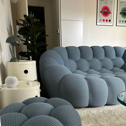 Compressed Bubble Sofa in Vibrant Red – Lumo Design