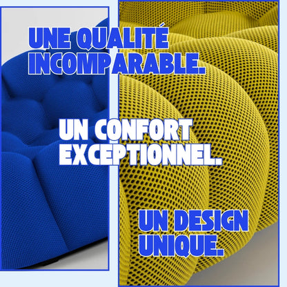 Compressed Marine Bubble Sofa by Lumo: High-Quality Design