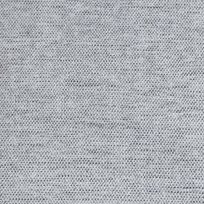 Noak 3-Seater Grey Woven Fabric Sofa with Chrome Legs