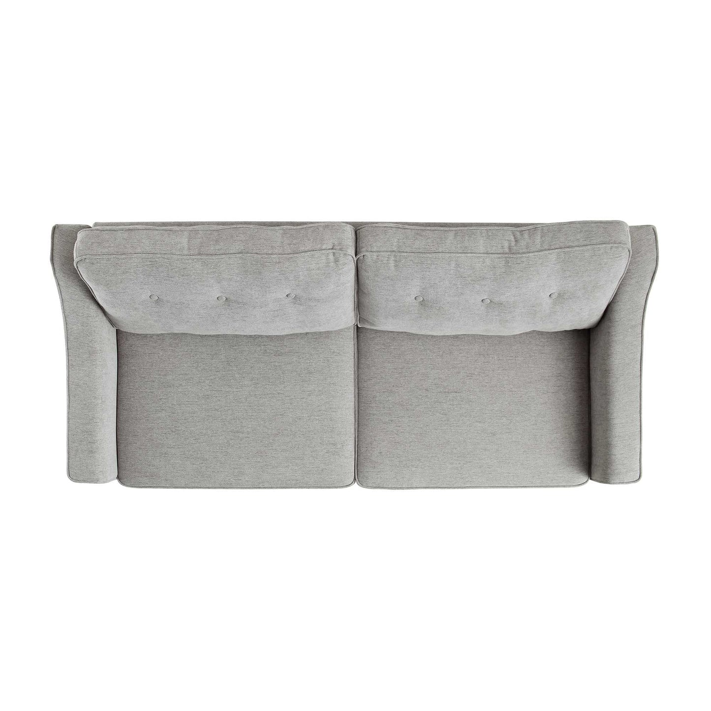 Harper 3-Seater Slope Arm Grey Woven Fabric Sofa