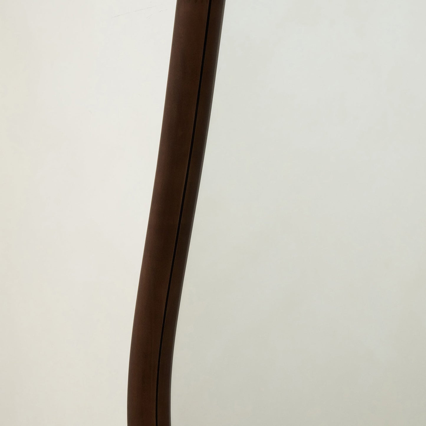 Aaliyah - Dark Wood Irregular Wall Mirror 150cm x 75cm