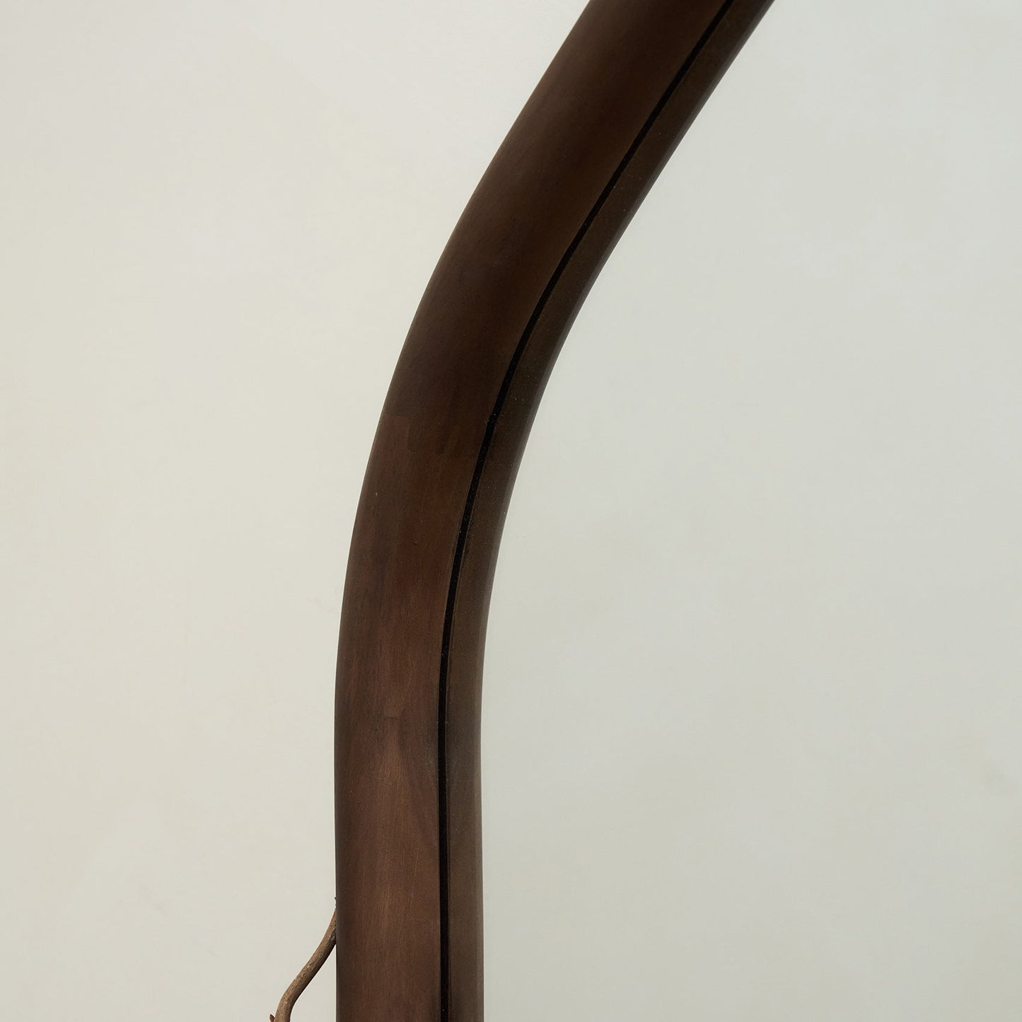 Aaliyah - Extra Large Full Length Dark Wood Irregular Mirror 180cm x 110cm