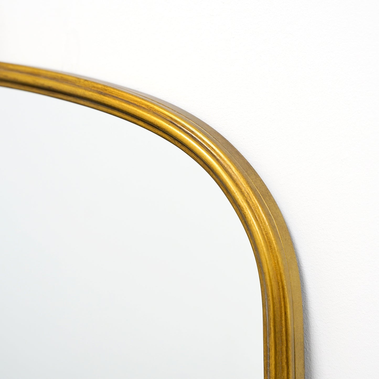 Amelia - Full Length Gold Arched Metal Mirror 186cm x 100cm