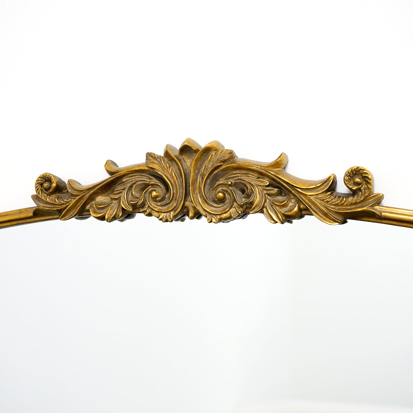 Amelia - Full Length Gold Arched Metal Mirror 186cm x 100cm