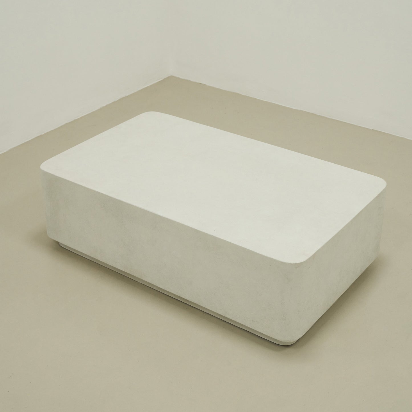 Angelo - Minimal Concrete Rectangular Coffee Table Large