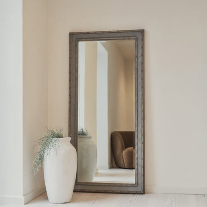 Antoine - Full Length Large Washed Wood Rectangular Mirror 166cm x 79cm