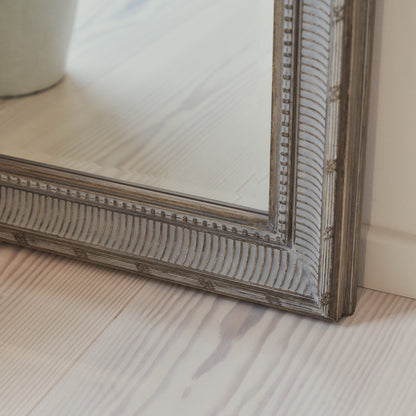 Antoine - Full Length Large Washed Wood Rectangular Mirror 166cm x 79cm