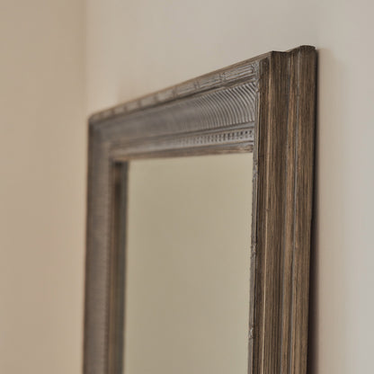 Antoine - Full Length Large Washed Wood Rectangular Mirror 166cm x 79cm