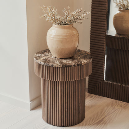 Sloane - Warm Wood Extra Large Premium Arched Mirror 180cm x 100cm