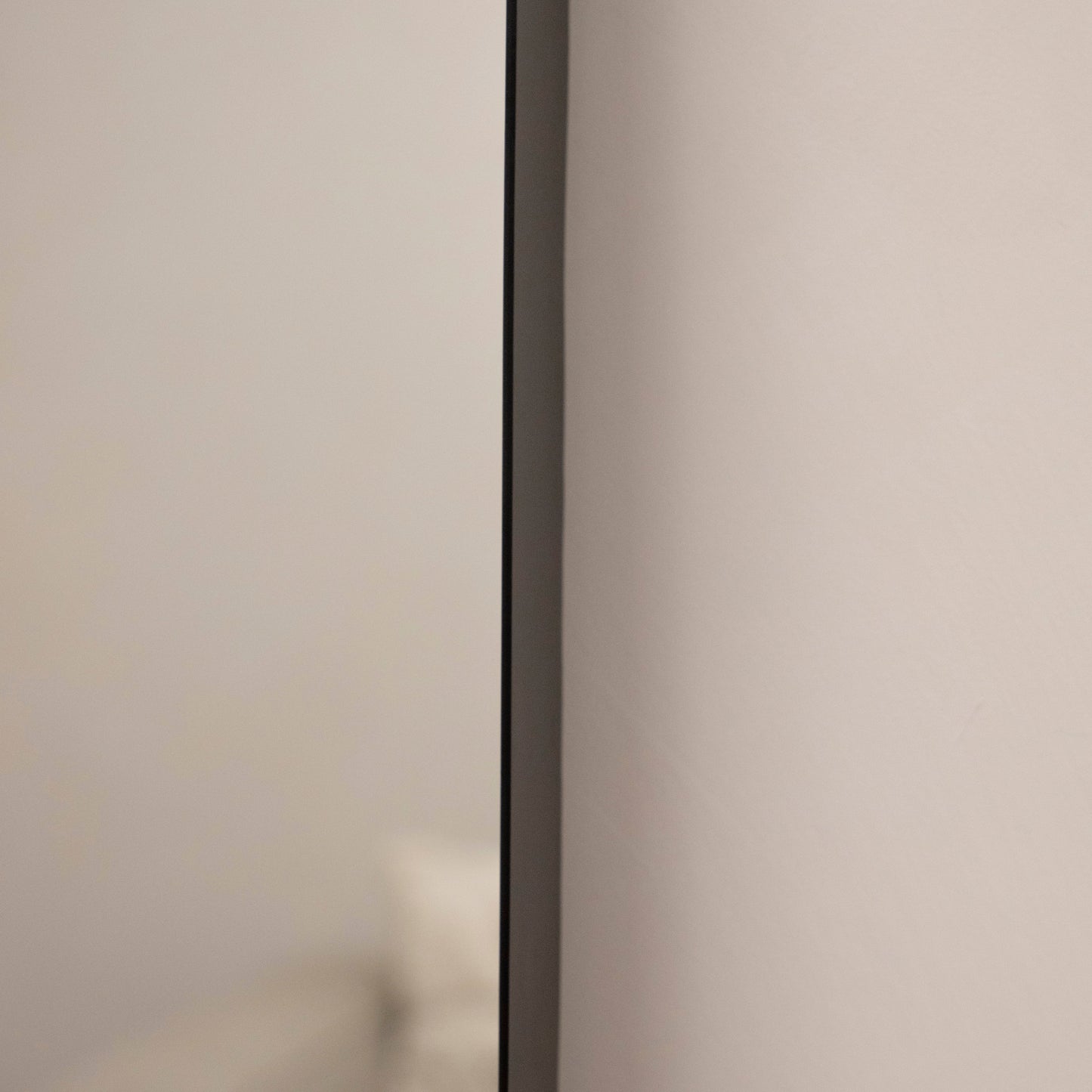 Arcus - Full Length Arched Black Extra Large Metal Mirror 200cm x 90cm