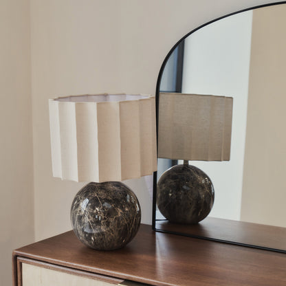 Aria - Black Metal Overmantle Wall Mirror 100cm x 70cm