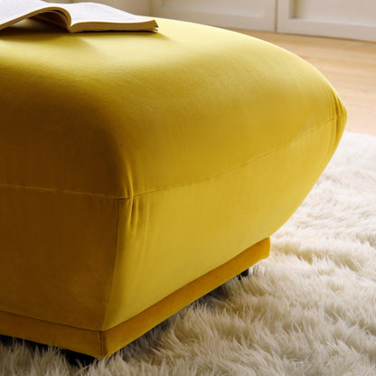 Gianni Pouffe, Goldenrod Velvet