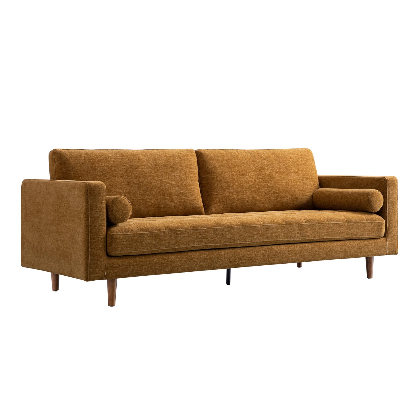 Henrietta Large 3-Seater Sofa, Spiced Honey Chenille