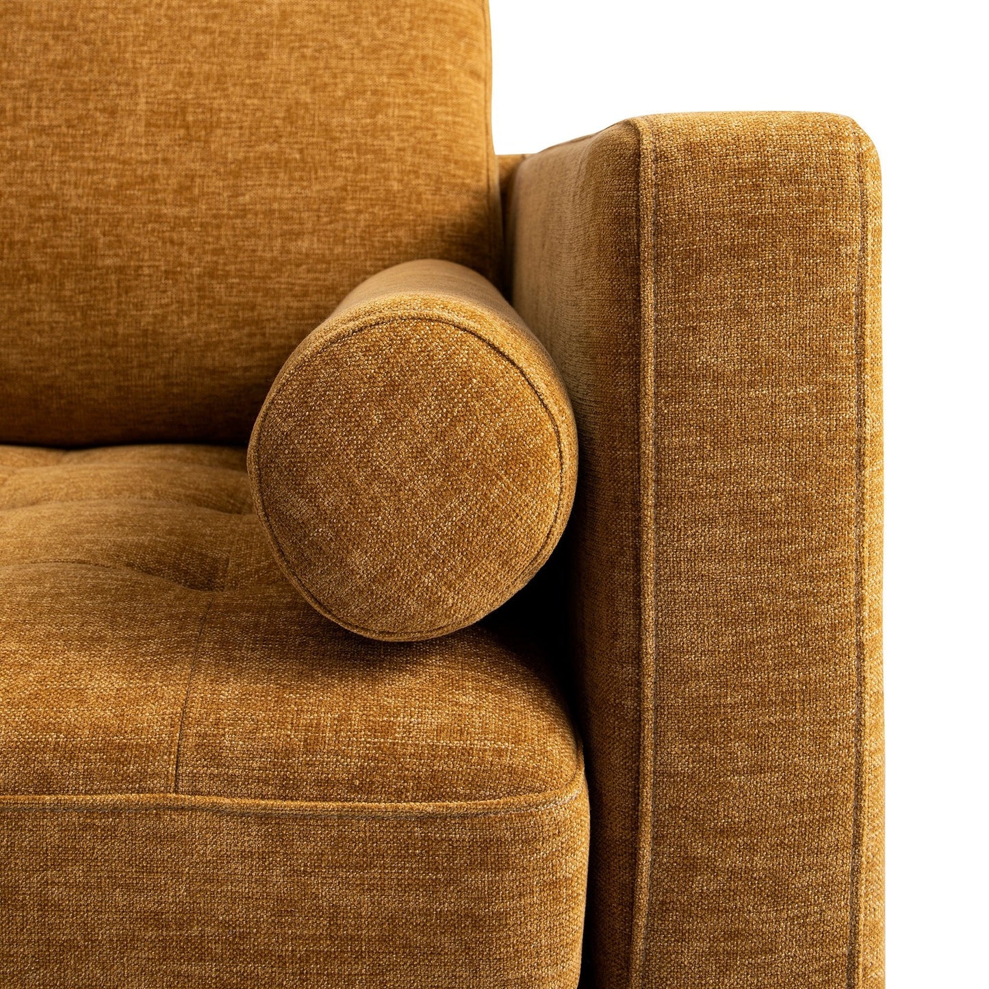 Henrietta Large 3-Seater Sofa, Spiced Honey Chenille