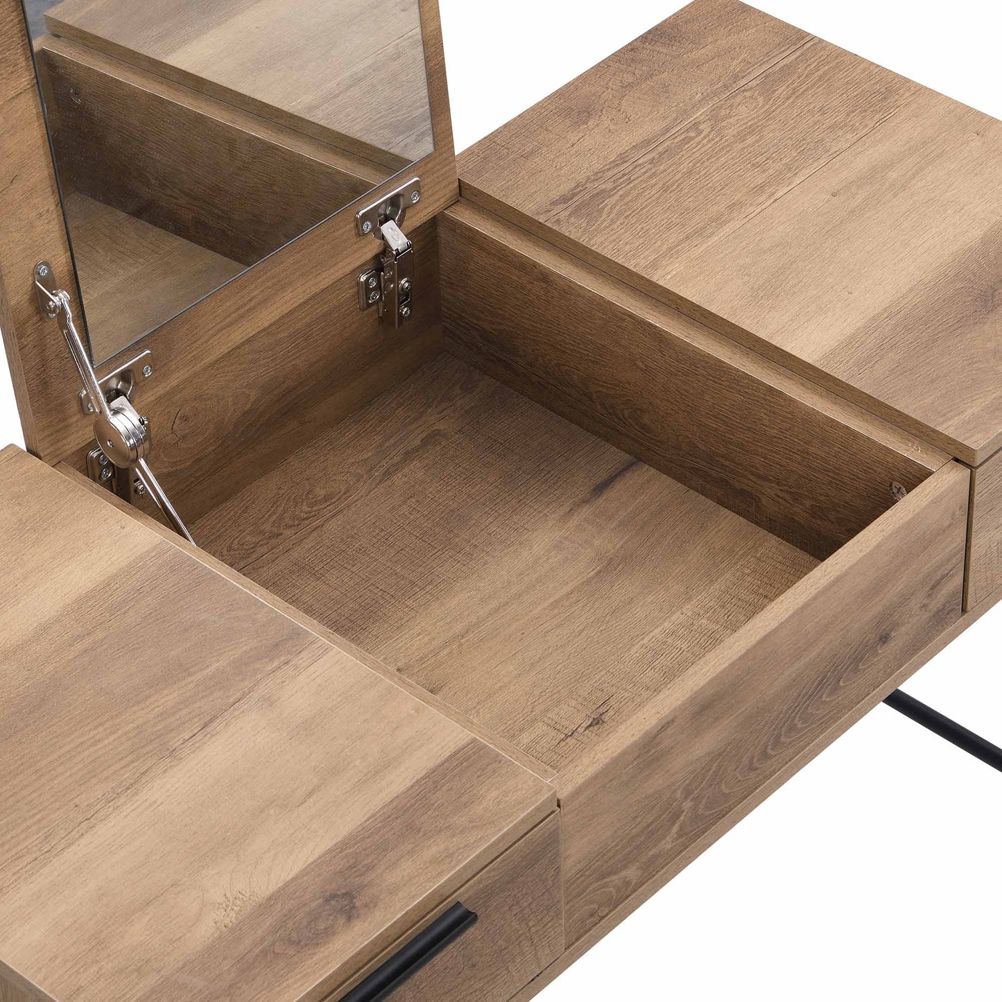 Selwyn Oak Effect Console Dressing Table