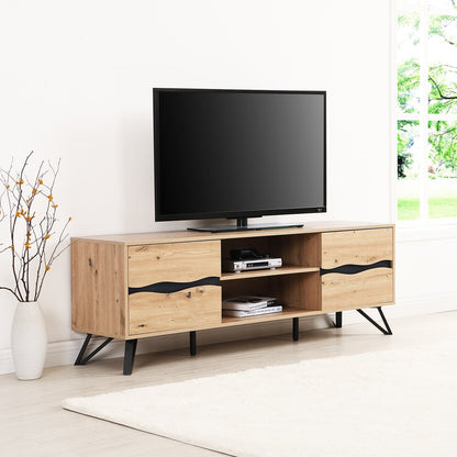 Weston Oak Effect Wide TV Unit