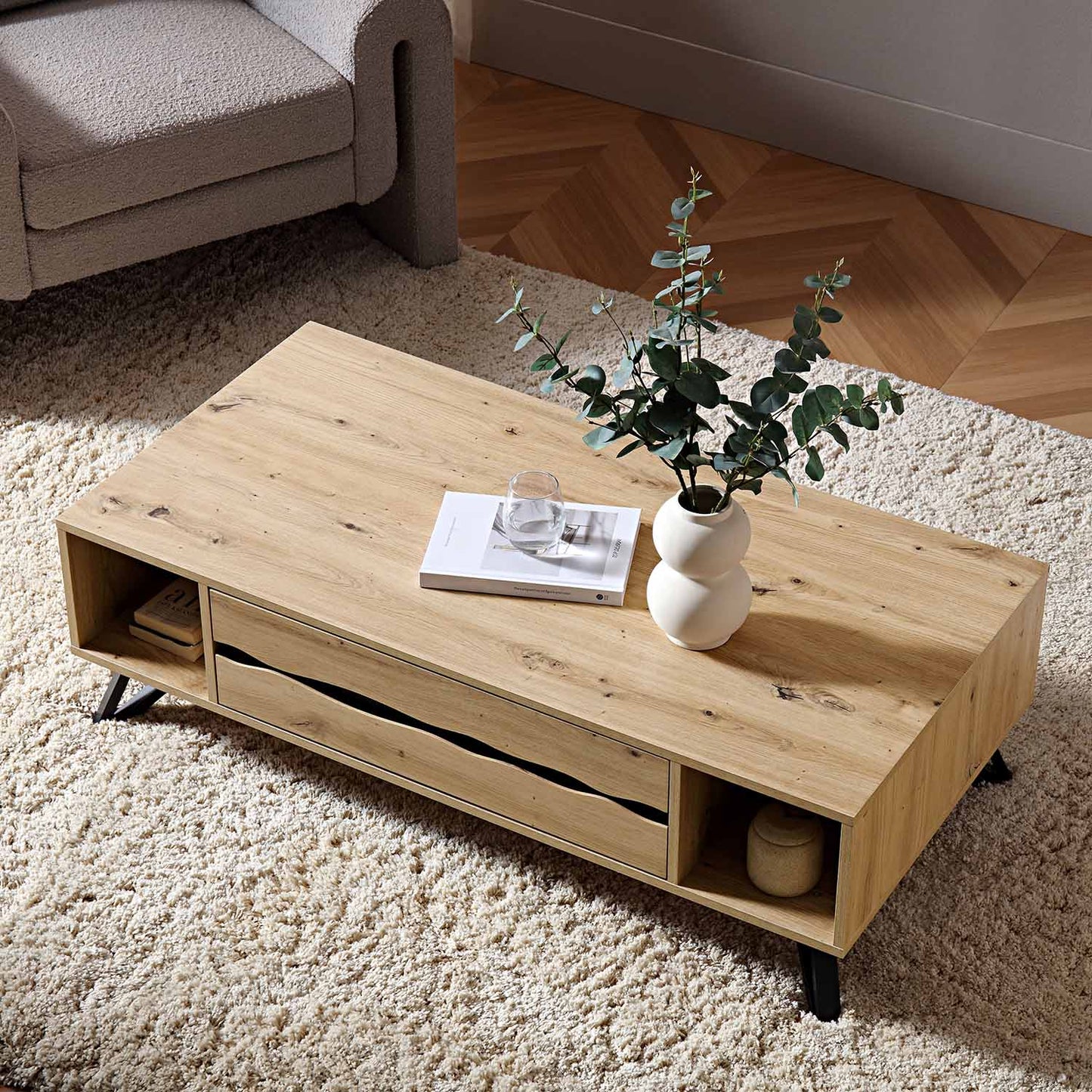 Weston Oak Effect Coffee Table