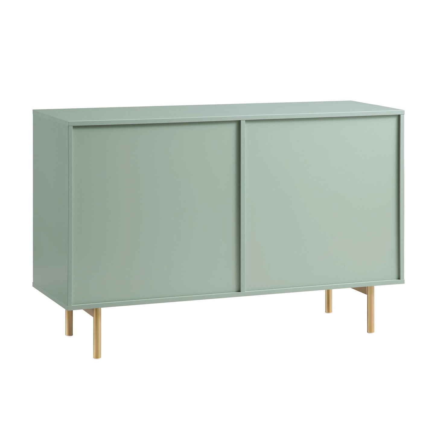 Richmond Ridged Wide Chest of 6 Drawers, Matte Sage Green