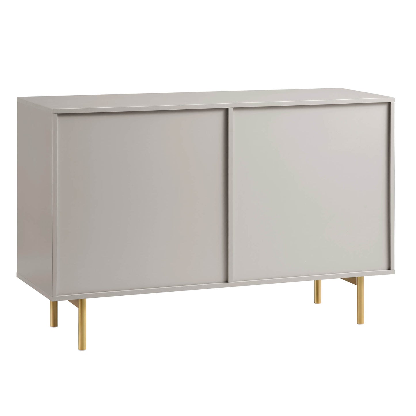 Richmond Ridged Wide Chest of 6 Drawers, Matte Taupe
