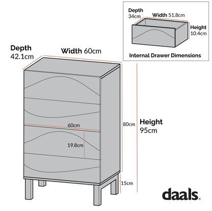 Moriko Chest of 4 Drawers