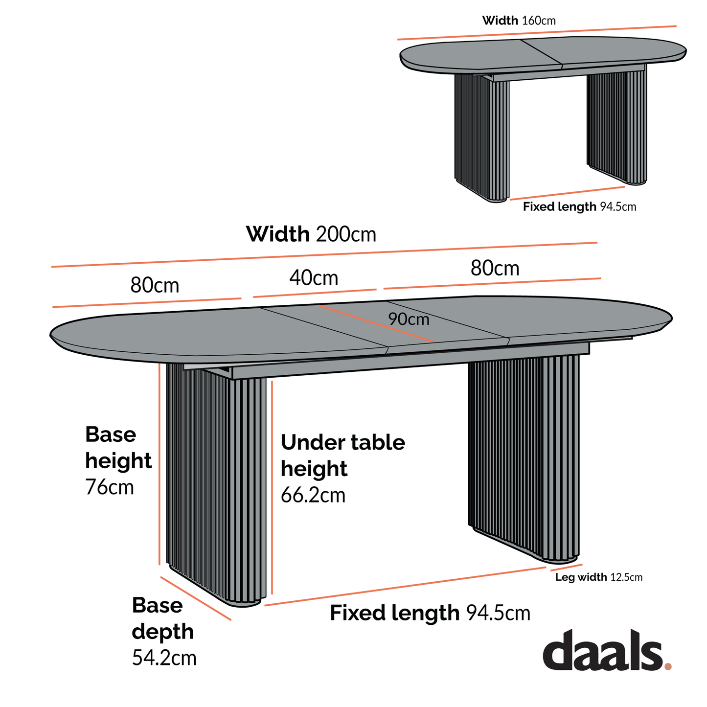 Maru Oval 6-8 Seater Extending Oak Pedestal Dining Table, Silver Oak