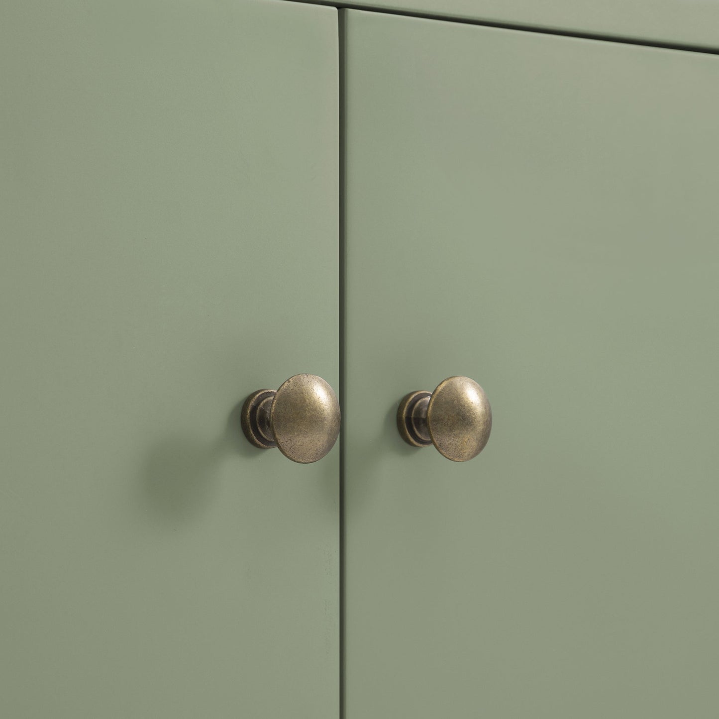 Henley Scalloped Edge 150cm Wide Sideboard, Sage Green