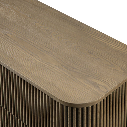 Maru Chest of 6 Drawers, Silver Oak