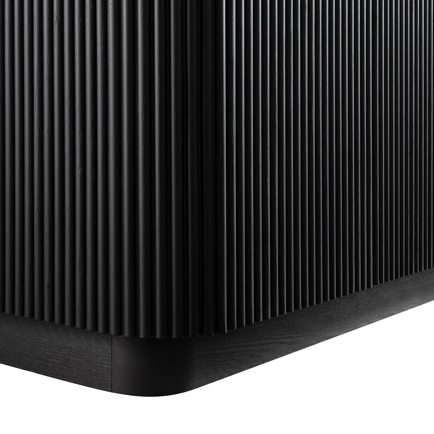 Maru Large 4-Door Sideboard, Black