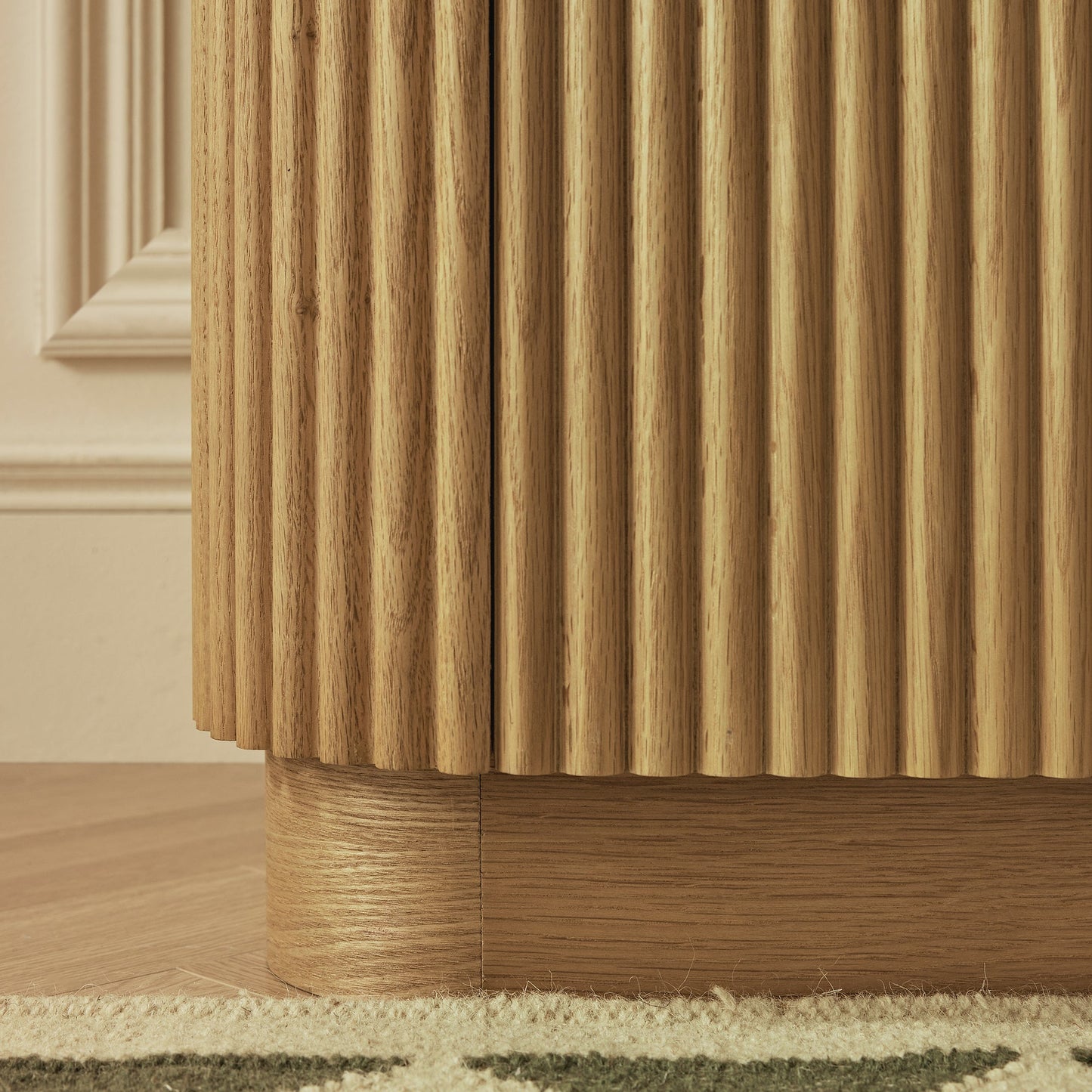 Maru Large 4-Door Sideboard, Oak