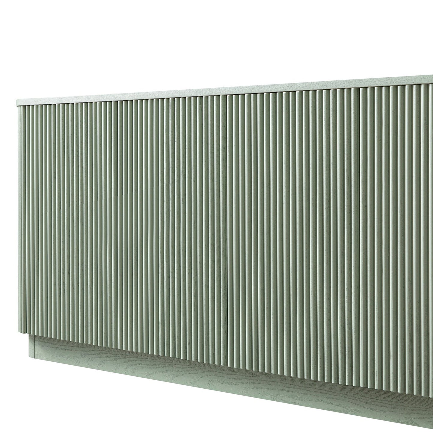 Maru Large 4-Door Sideboard, Sage Green