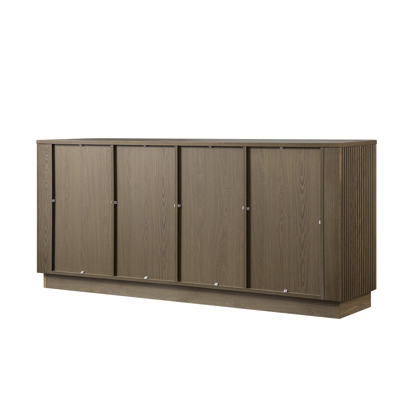 Maru Large 4-Door Sideboard, Silver Oak