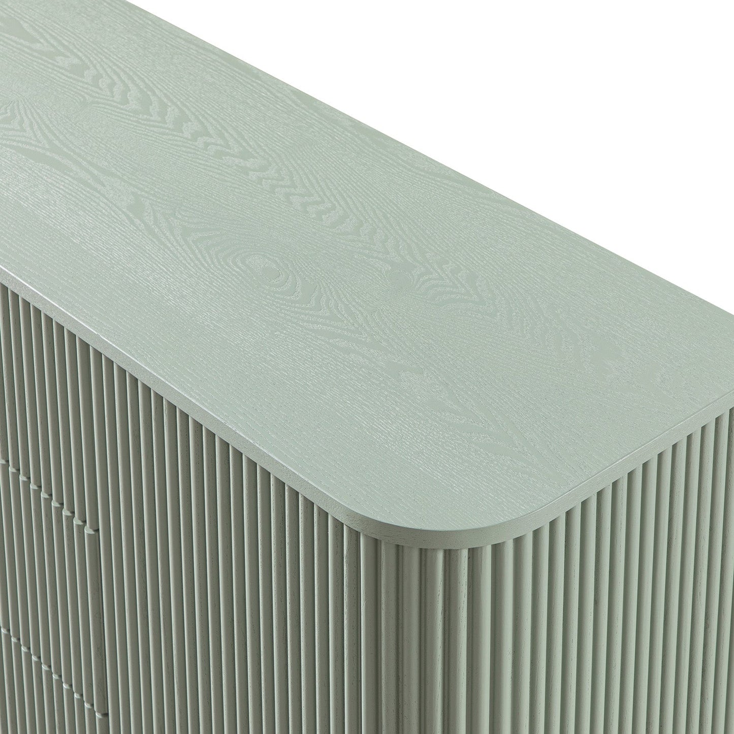 Maru Large 2-Door Sideboard with Drawers, Sage Green