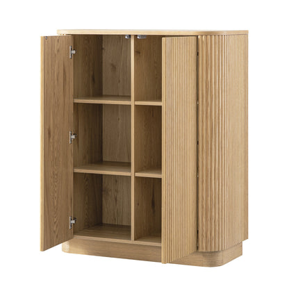 Maru Tall Cabinet, Oak