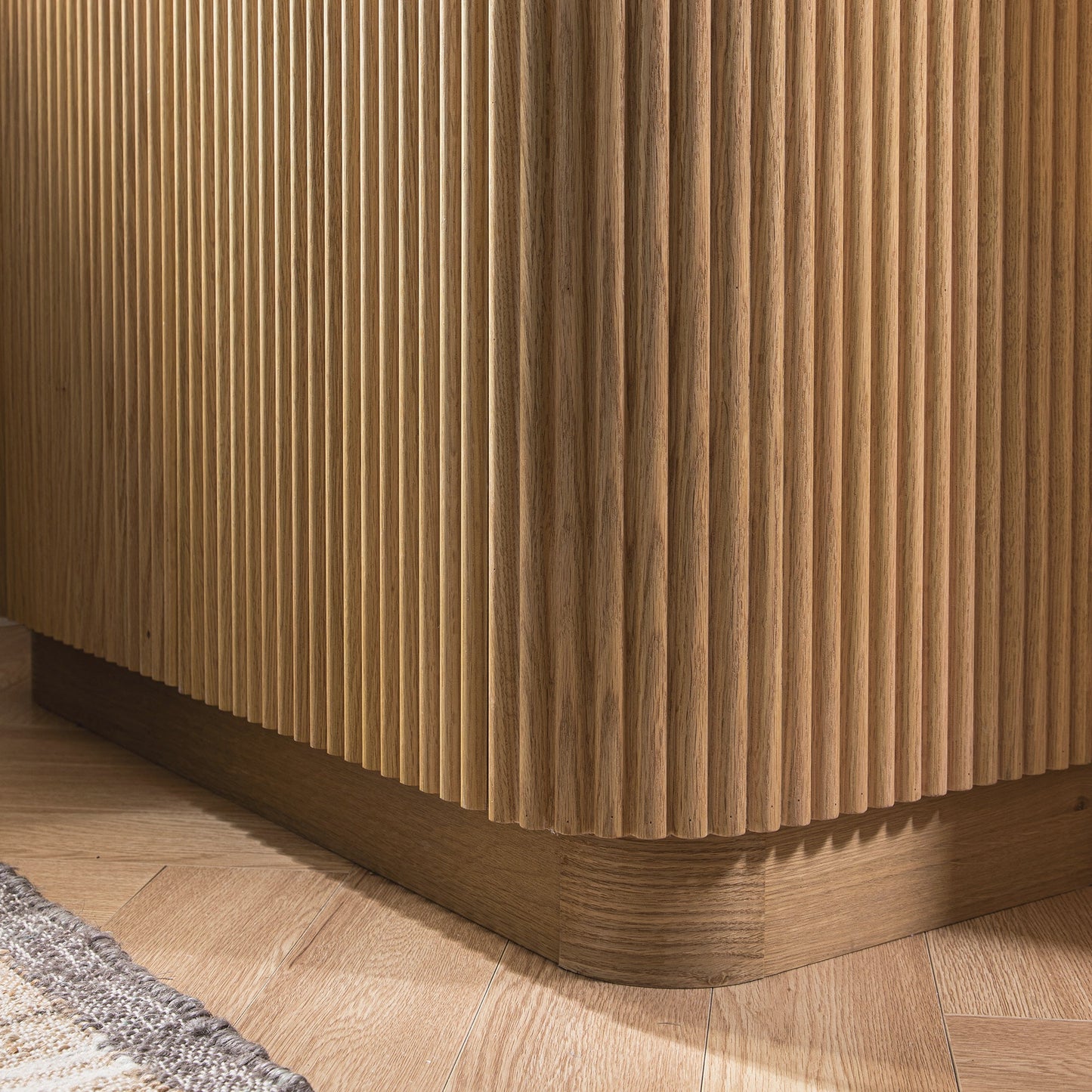 Maru Tall Cabinet, Oak