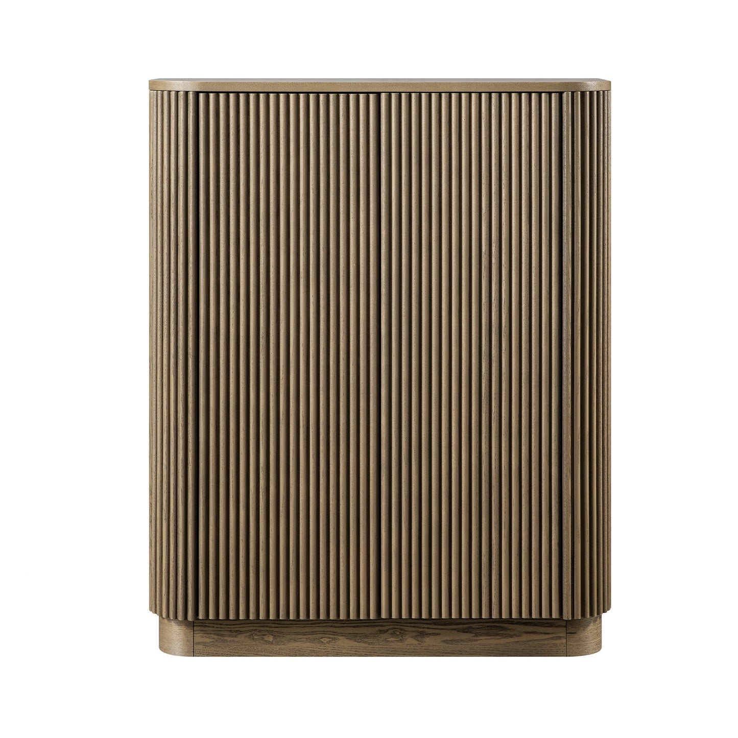 Maru Tall Cabinet, Silver Oak